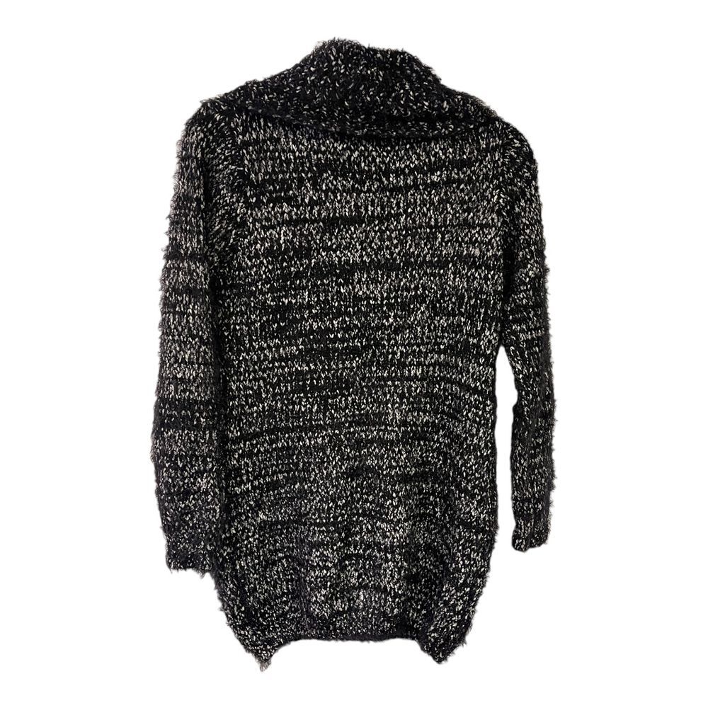 AX Paris Black White Cowl Neck Sweater M/L - Picture 2 of 7